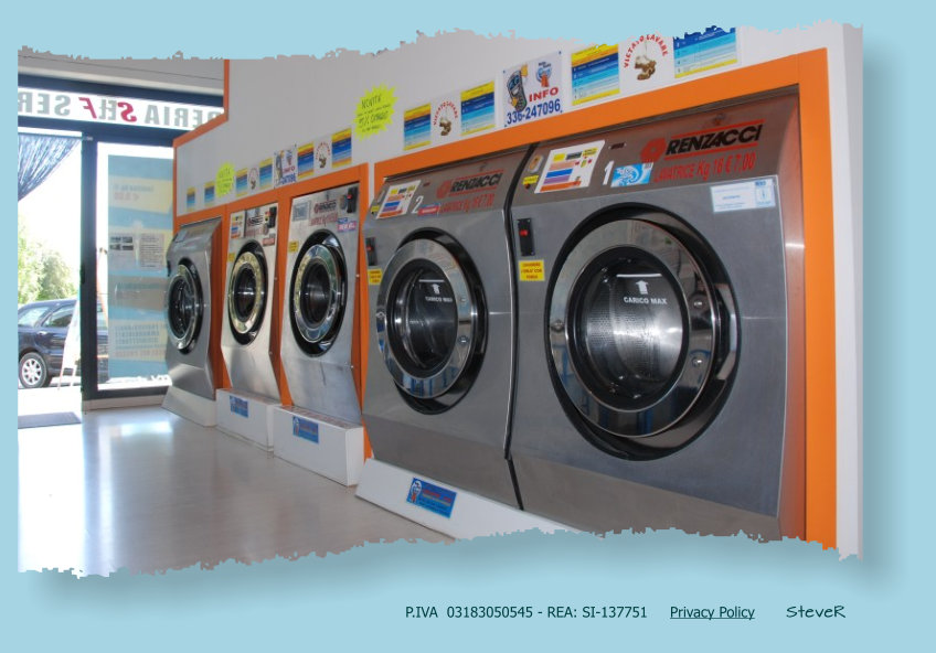 Lavanderia a gettoni Self Service - Coin Laundry in Chiusi (Siena-Tuscany) - Laverie automatique - Lavandería a monedas - Münzwäscherei - прачечных - Spalatorie monede